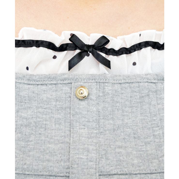 ドッキングフリルプルオーバー | FUN | 詳細画像4 