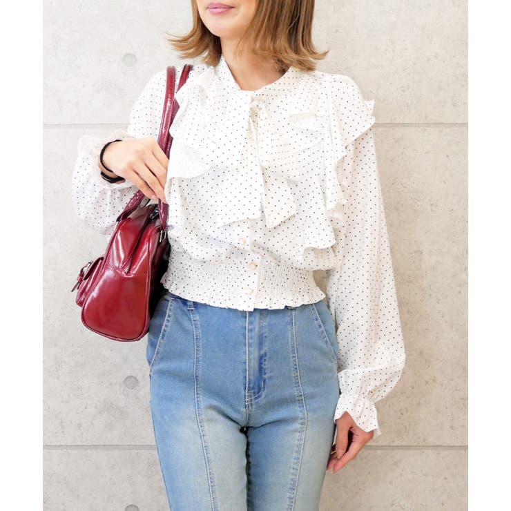 マルチフリルブラウス | FUN | 詳細画像6 