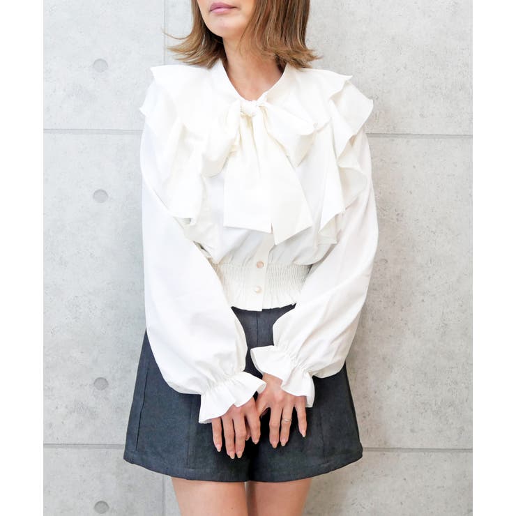 オフ | マルチフリルブラウス | FUN