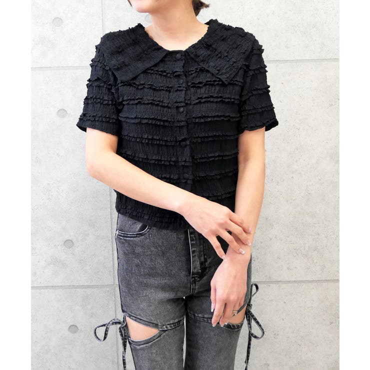 レースエリブラウス | FUN | 詳細画像5 