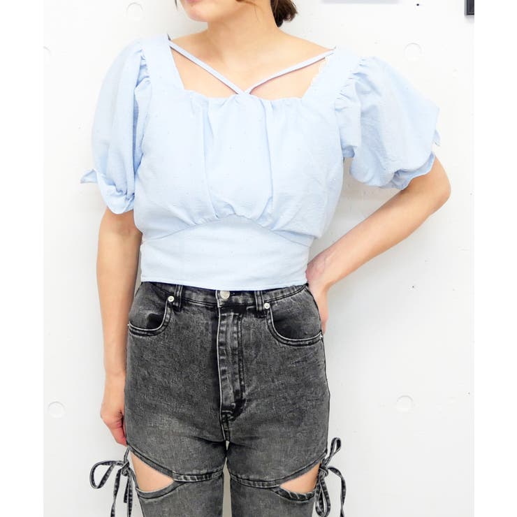 ストーンリボンブラウス | FUN | 詳細画像6 