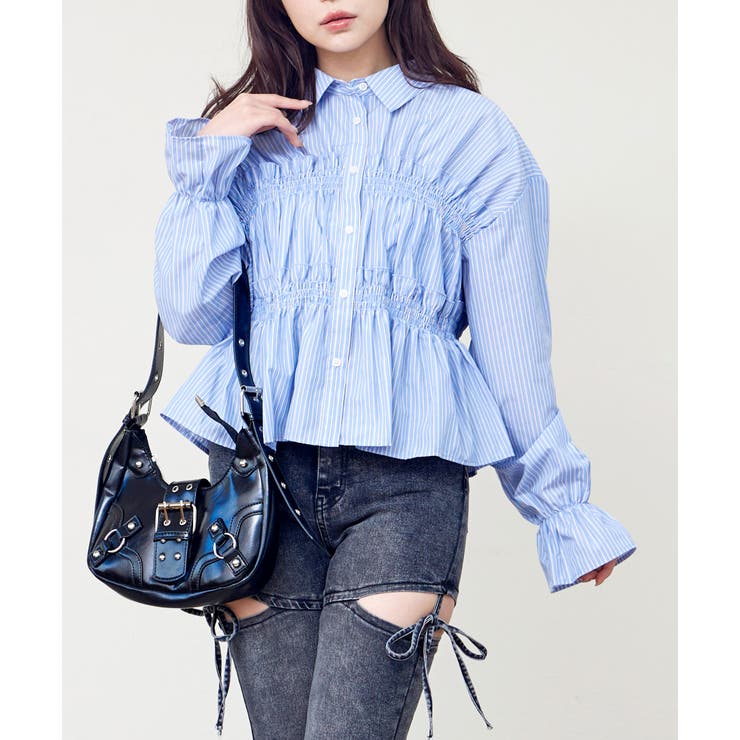 フリルブラウス | FUN | 詳細画像1 