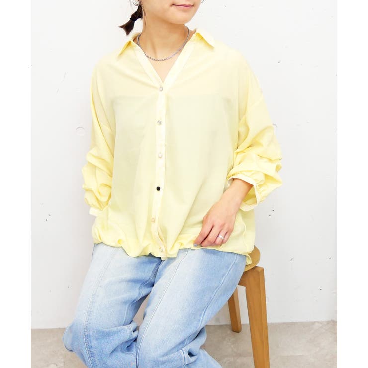 レースハリツケブラウス | FUN | 詳細画像8 