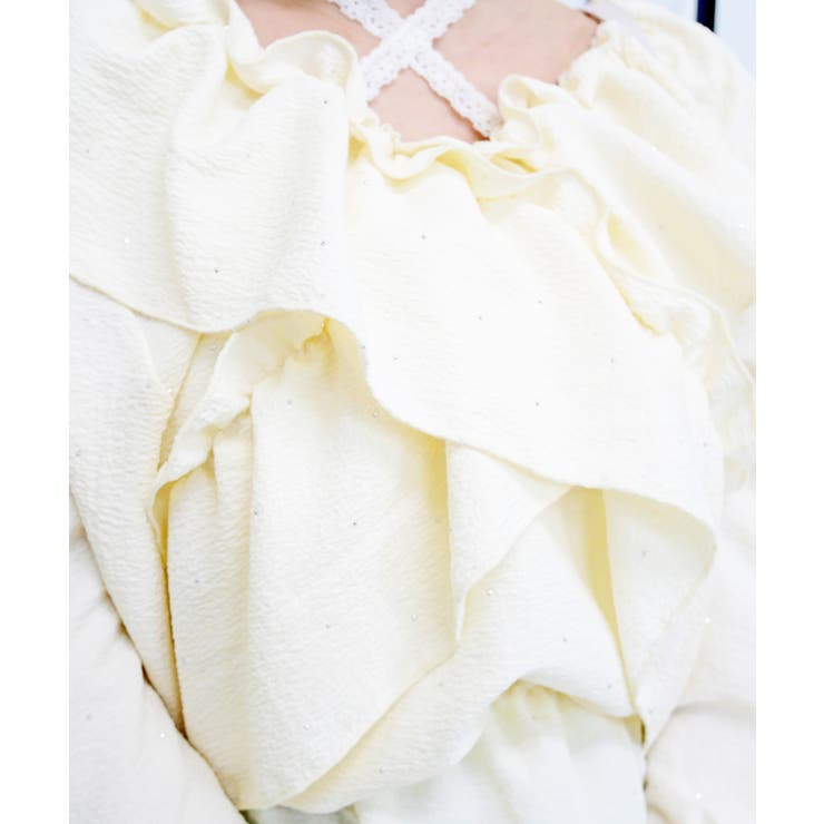 ストーンフリルブラウス | FUN | 詳細画像4 