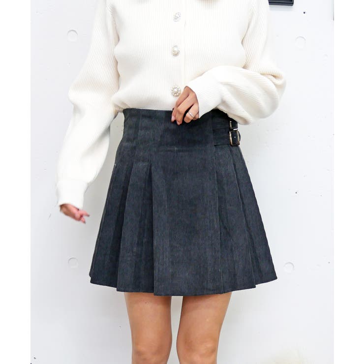 コールテンミニスカート | FUN | 詳細画像1 