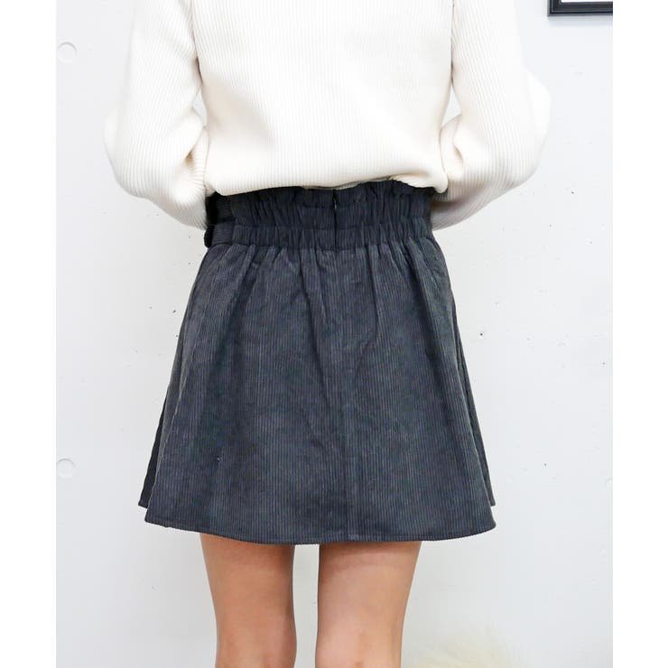 コールテンミニスカート | FUN | 詳細画像3 