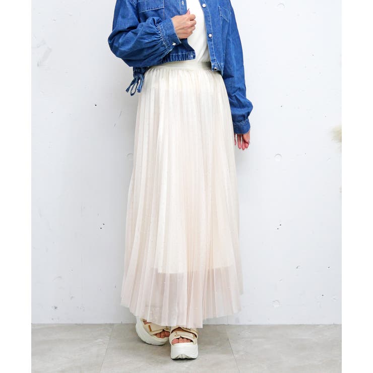 ジルコンプリーツスカート | FUN | 詳細画像4 