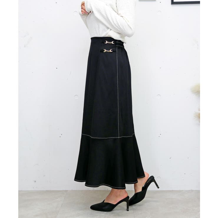 ブラック | ビットマーメイドスカート | FUN