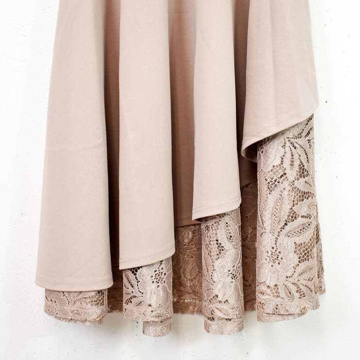レースヘムスカート[品番：TRNW0001483]｜FUN（ファン）のレディース