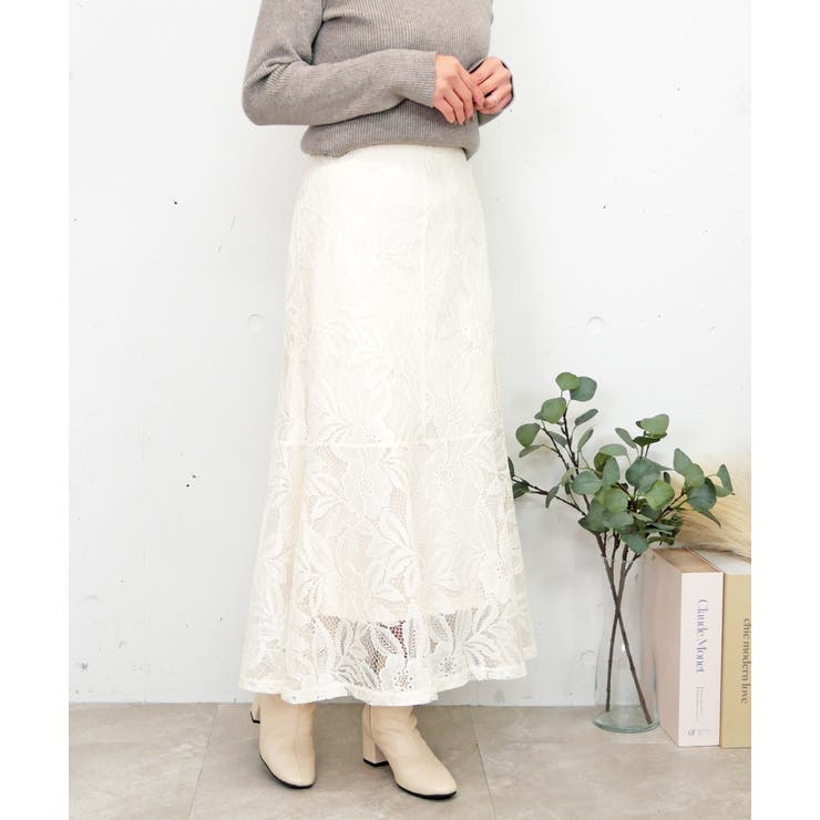 レースマーメイドスカート | FUN | 詳細画像7 