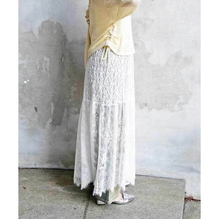 ヒゲレーススカート | FUN | 詳細画像2 