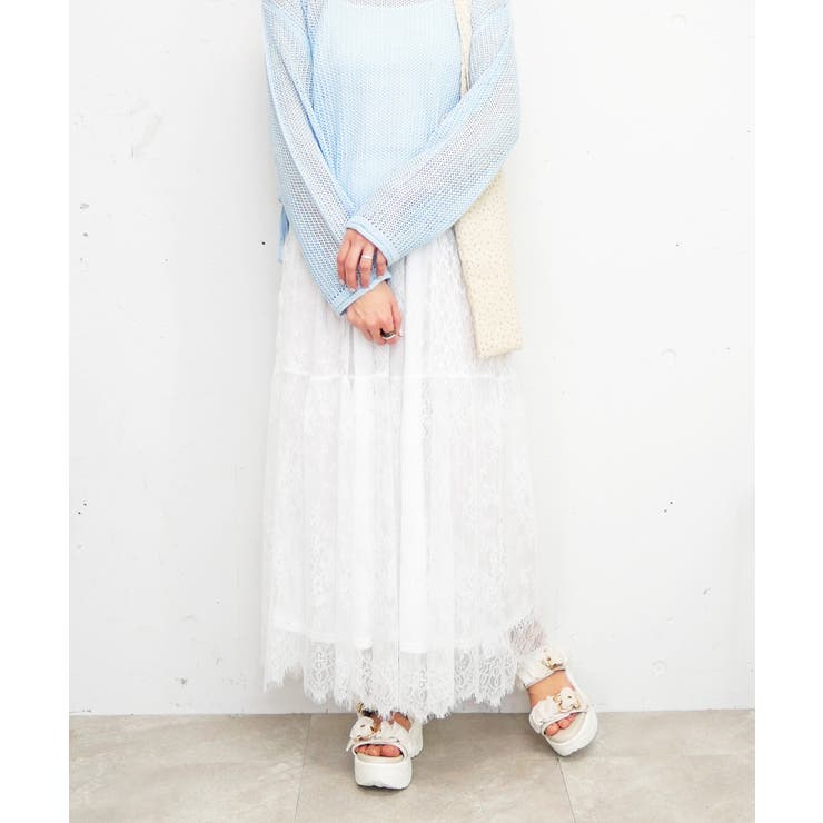 ヒゲレーススカート | FUN | 詳細画像4 