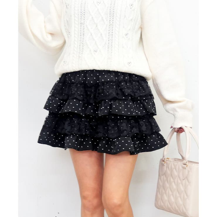 ブラック系 | フリルチュチュスカート | FUN