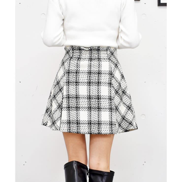 チェックミニスカート | FUN | 詳細画像3 