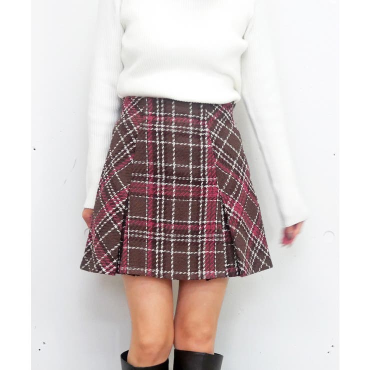 チェックミニスカート | FUN | 詳細画像6 