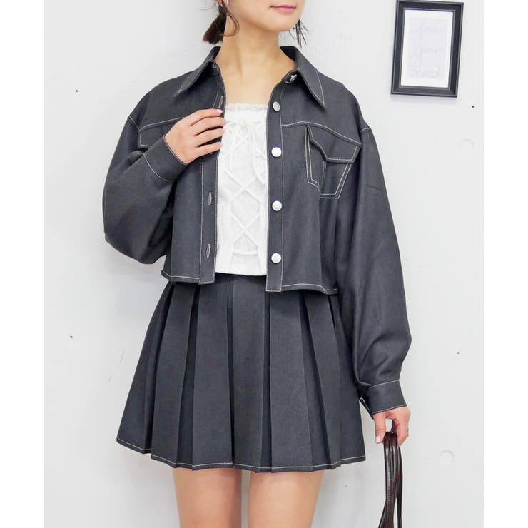 ジャケット×スカートセット | FUN | 詳細画像4 