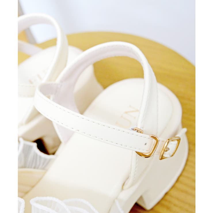 パールチュールサンダル | FUN | 詳細画像6 