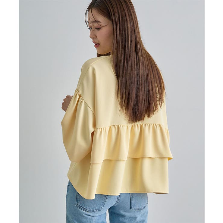 バックフリルブラウス | futier land | 詳細画像13 