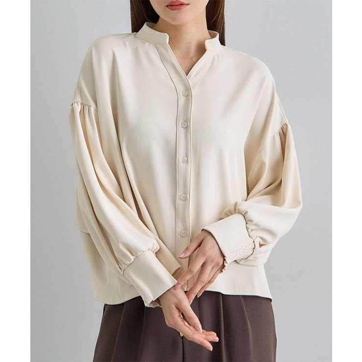 バックフリルブラウス | futier land | 詳細画像6 