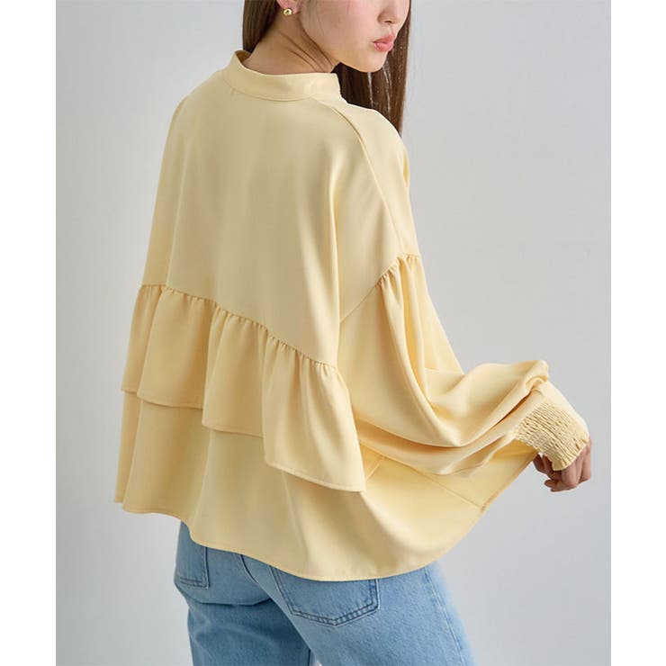 バックフリルブラウス | futier land | 詳細画像22 