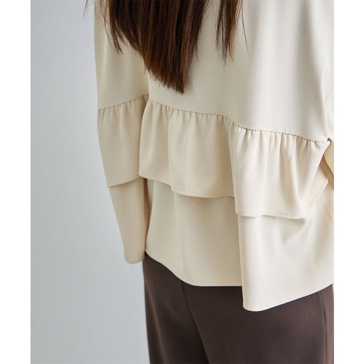 バックフリルブラウス | futier land | 詳細画像14 