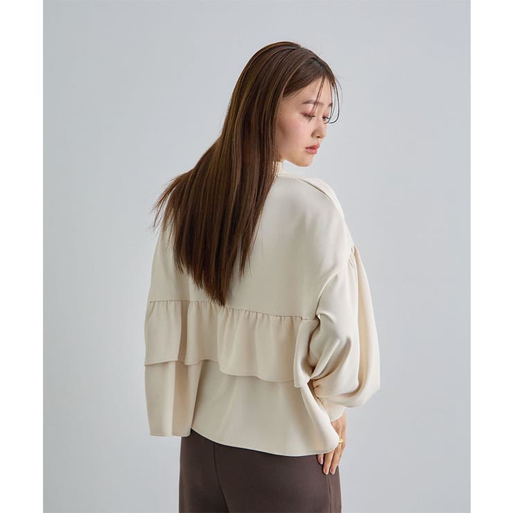 バックフリルブラウス | futier land | 詳細画像17 