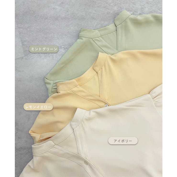 バックフリルブラウス | futier land | 詳細画像26 