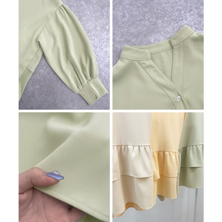 バックフリルブラウス | futier land | 詳細画像28 