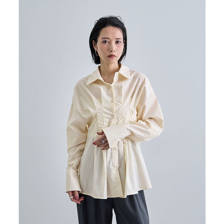 タックデザインシャツ | futier land | 詳細画像10 