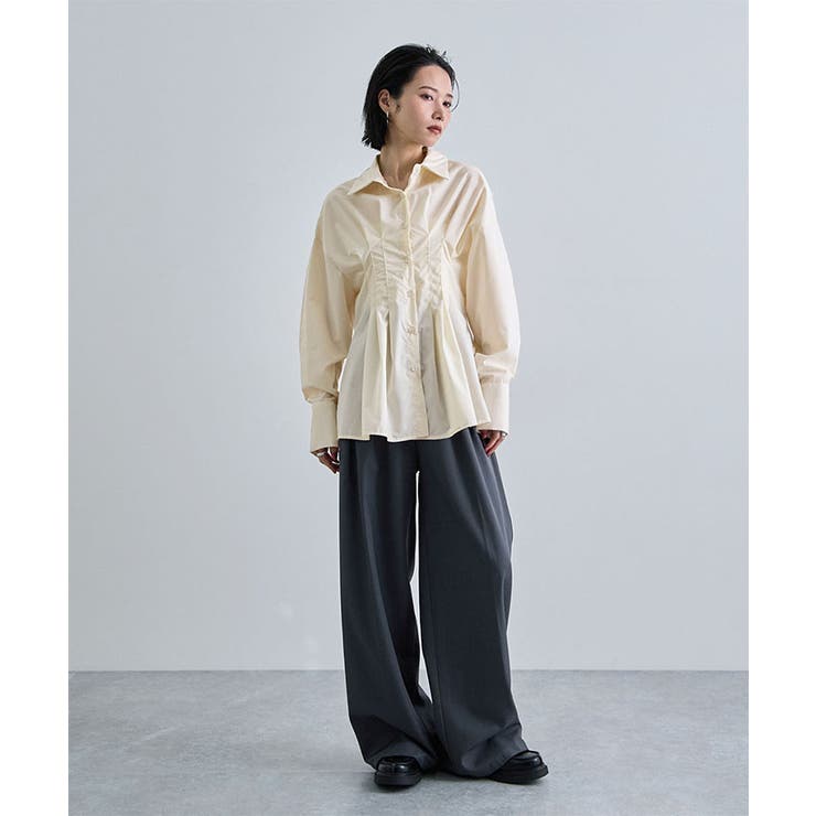 タックデザインシャツ | futier land | 詳細画像12 