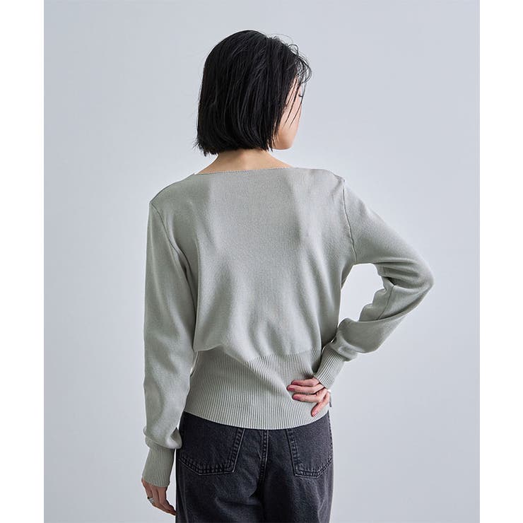 スクエアニットカーディガン | futier land | 詳細画像24 