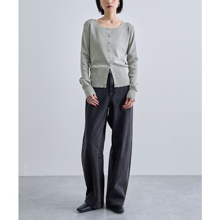 スクエアニットカーディガン | futier land | 詳細画像26 