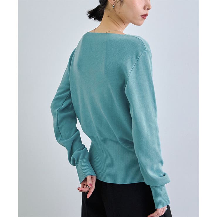 スクエアニットカーディガン | futier land | 詳細画像15 