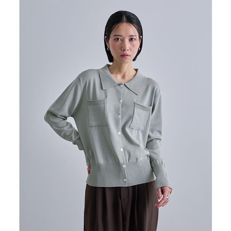 ポケット付きポロニット | futier land | 詳細画像2 