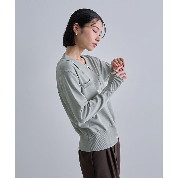 ポケット付きポロニット | futier land | 詳細画像17 