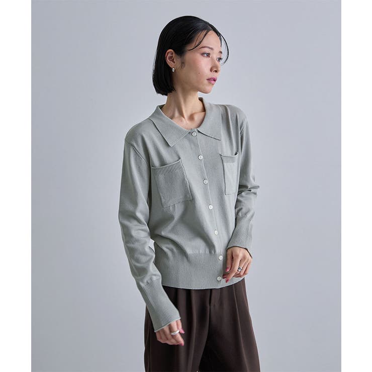 ポケット付きポロニット | futier land | 詳細画像18 