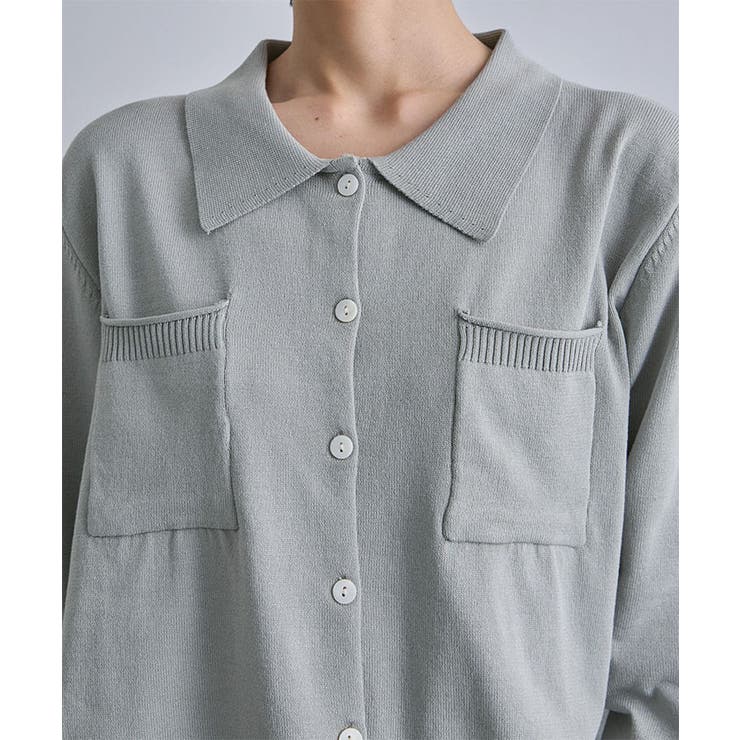 ポケット付きポロニット | futier land | 詳細画像24 