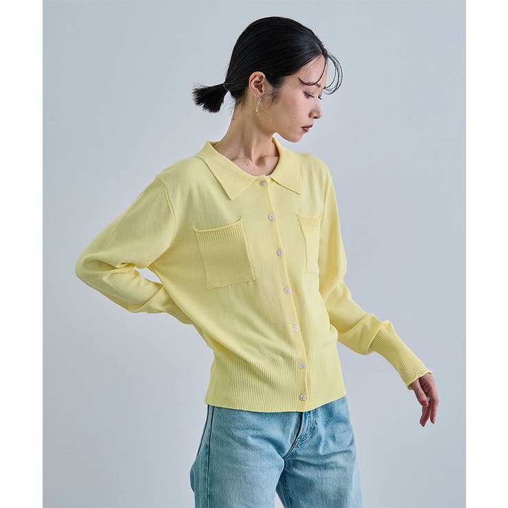 ポケット付きポロニット | futier land | 詳細画像5 