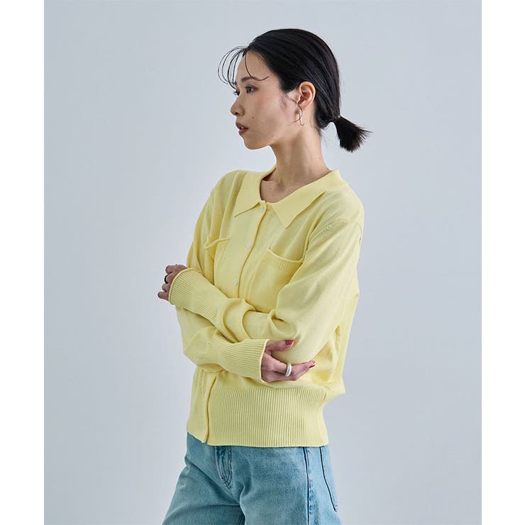 ポケット付きポロニット | futier land | 詳細画像9 