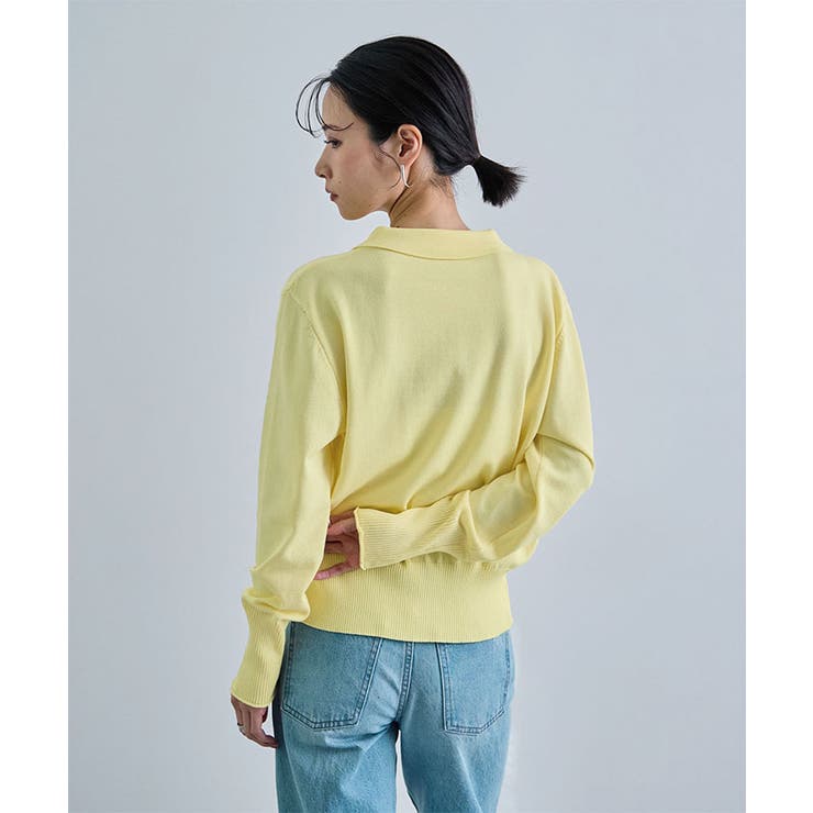 ポケット付きポロニット | futier land | 詳細画像10 