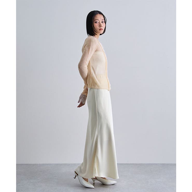 レースドッキングシアーカーディガン | futier land | 詳細画像10 