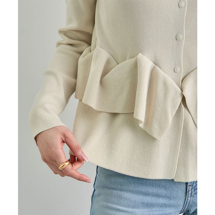 ランダムフリルニット | futier land | 詳細画像12 