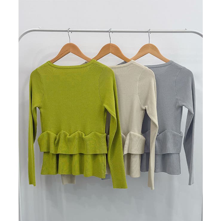 ランダムフリルニット | futier land | 詳細画像18 