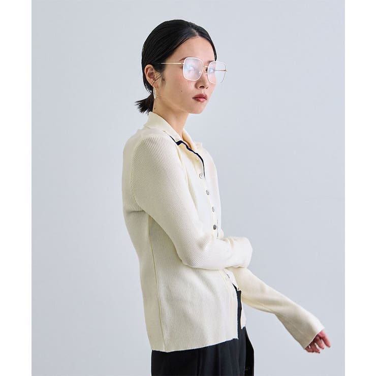 バイカラー2WAYニットトップス | futier land | 詳細画像11 