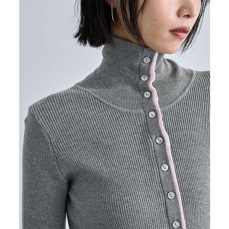 バイカラー2WAYニットトップス | futier land | 詳細画像14 