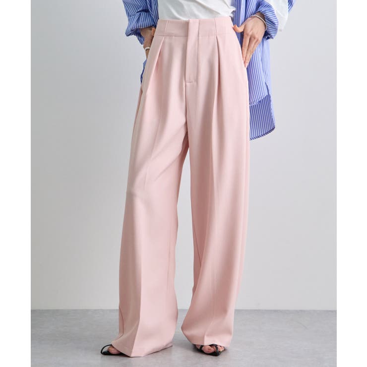 セータープレスタックハイウエストスラックス | futier land | 詳細画像20 