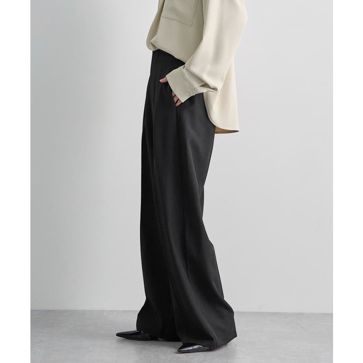 セータープレスタックハイウエストスラックス | futier land | 詳細画像6 