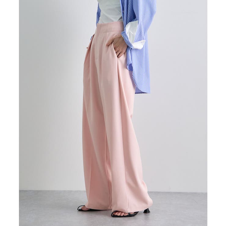 セータープレスタックハイウエストスラックス | futier land | 詳細画像21 