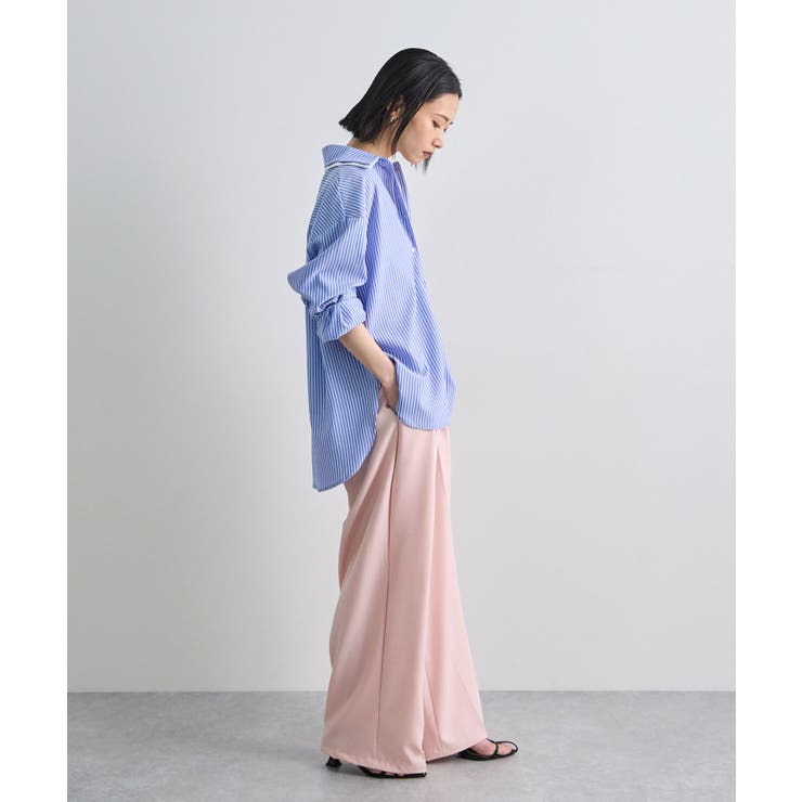 セータープレスタックハイウエストスラックス | futier land | 詳細画像23 