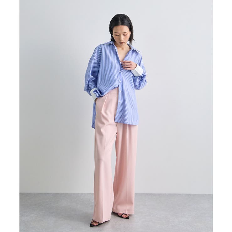 セータープレスタックハイウエストスラックス | futier land | 詳細画像26 